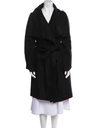 Harris Wharf London Virgin Wool Trench Coat
