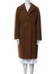 Harris Wharf London Wool Faux Fur Coat
