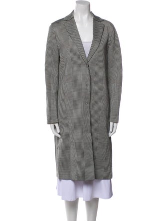 Harris Wharf London Houndstooth Print Coat