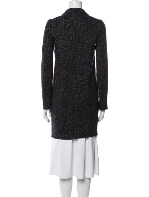 Harris Wharf London Virgin Wool Tweed Pattern Coat