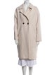 Harris Wharf London Wool Faux Fur Coat
