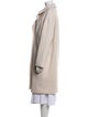 Harris Wharf London Wool Faux Fur Coat