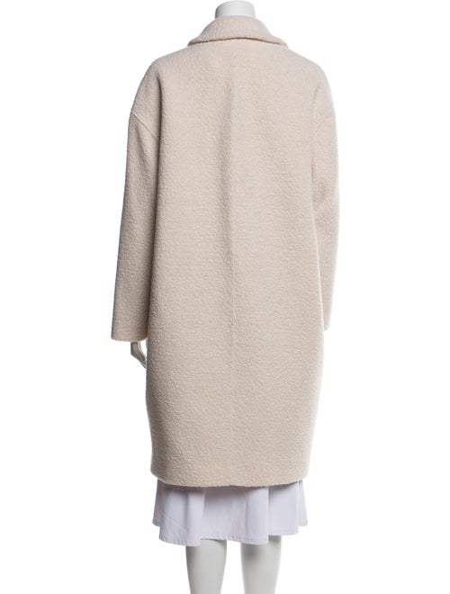 Harris Wharf London Wool Faux Fur Coat