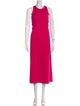 Harris Wharf London Crew Neck Long Dress