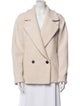 Harris Wharf London Wool Faux Fur Jacket