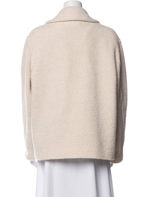 Harris Wharf London Wool Faux Fur Jacket