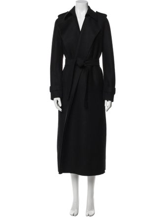 Harris Wharf London Virgin Wool Trench Coat