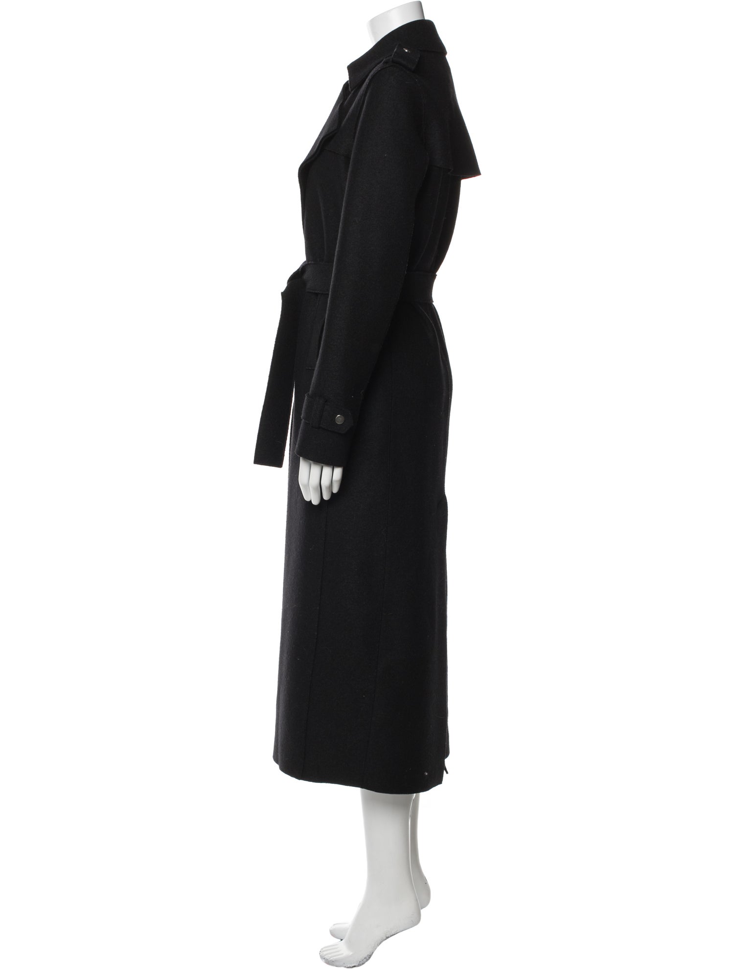 Harris Wharf London Virgin Wool Trench Coat