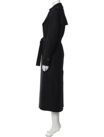 Harris Wharf London Virgin Wool Trench Coat