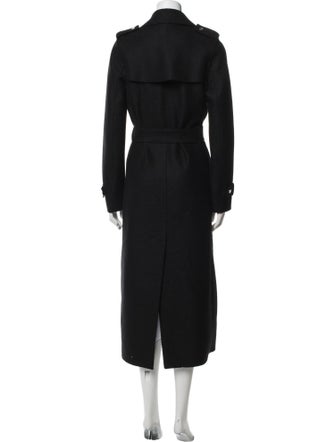 Harris Wharf London Virgin Wool Trench Coat