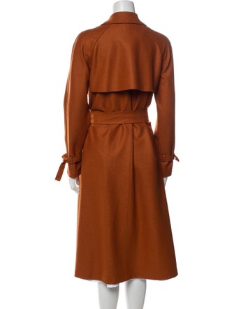 Harris Wharf London Virgin Wool Trench Coat