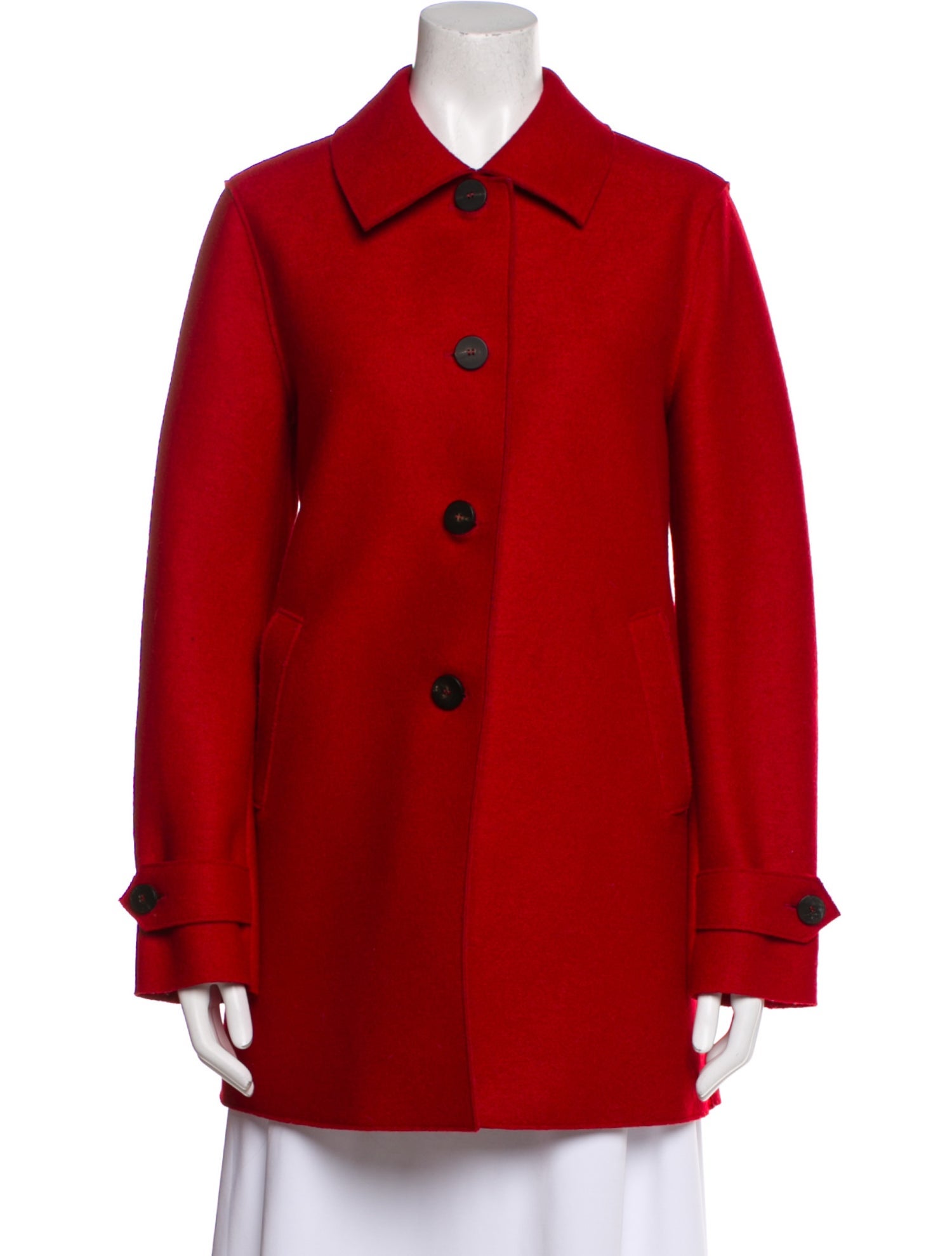 Harris Wharf London Virgin Wool Coat
