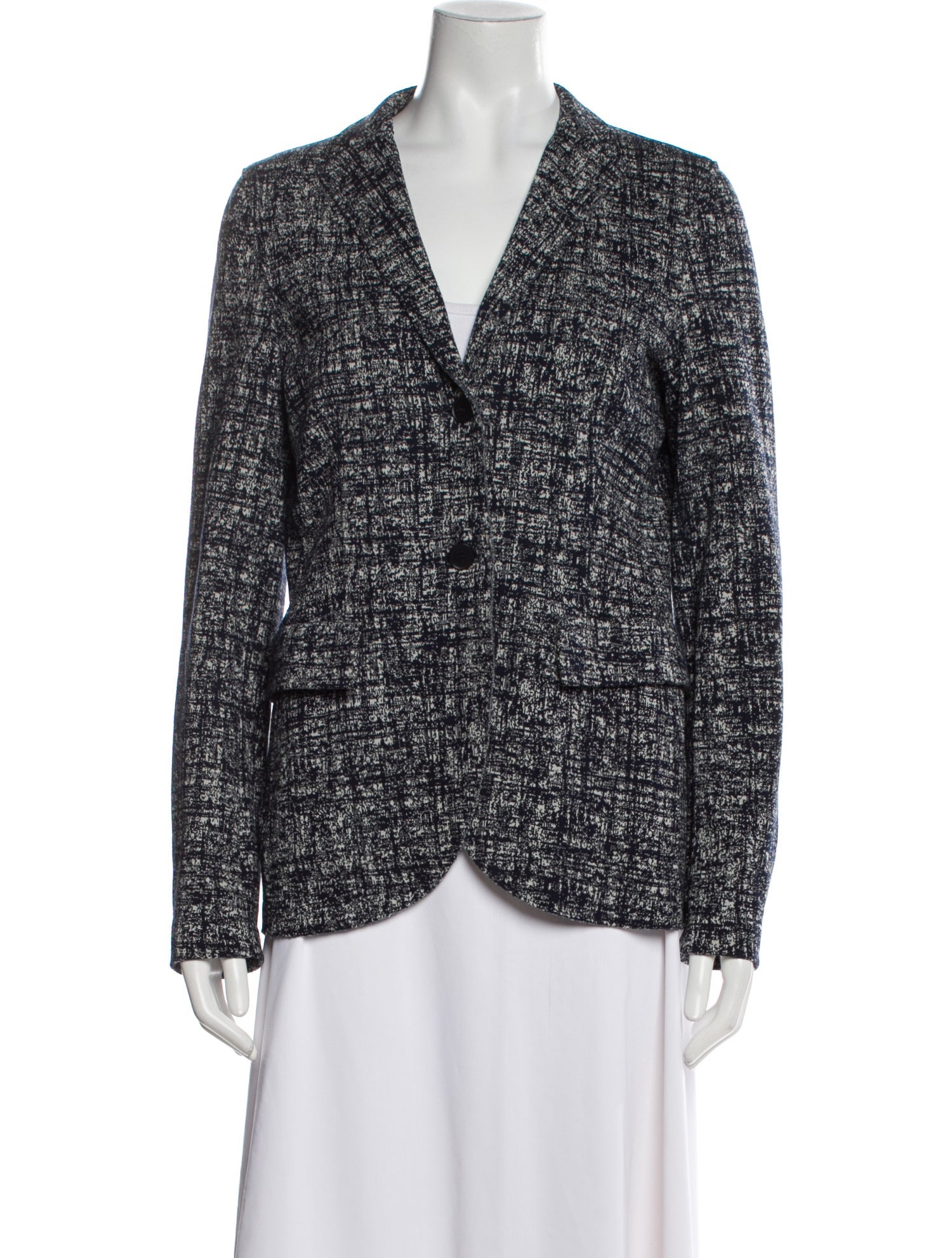 Harris Wharf London Printed Blazer