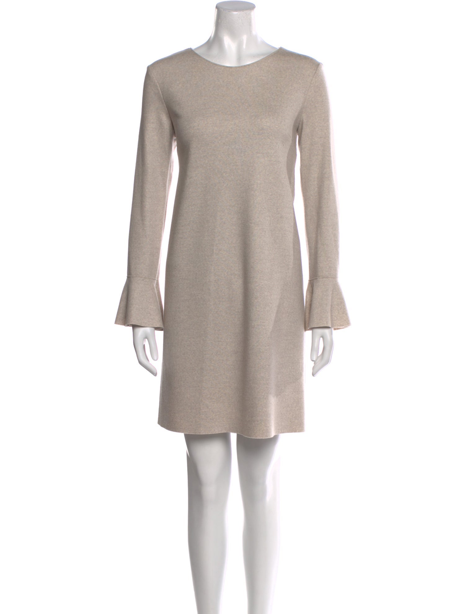 Harris Wharf London Virgin Wool Mini Dress