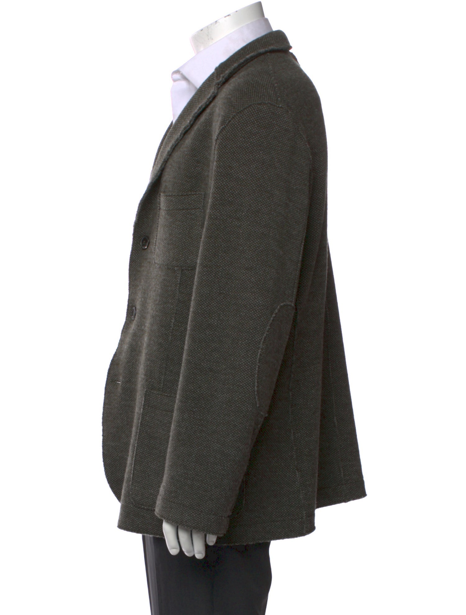 Harris Wharf London Virgin Wool V-Neck Cardigan