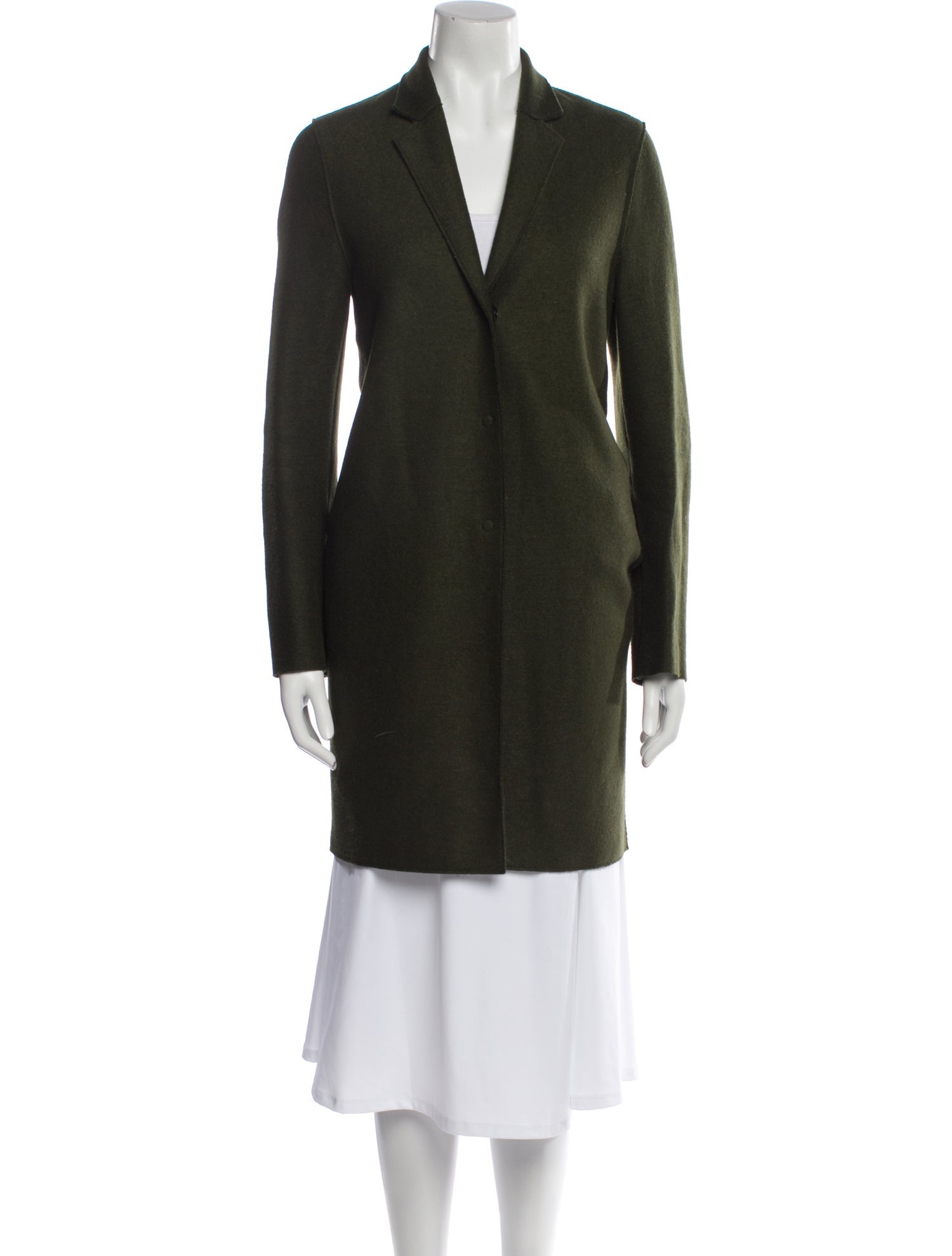 Harris Wharf London Virgin Wool Coat