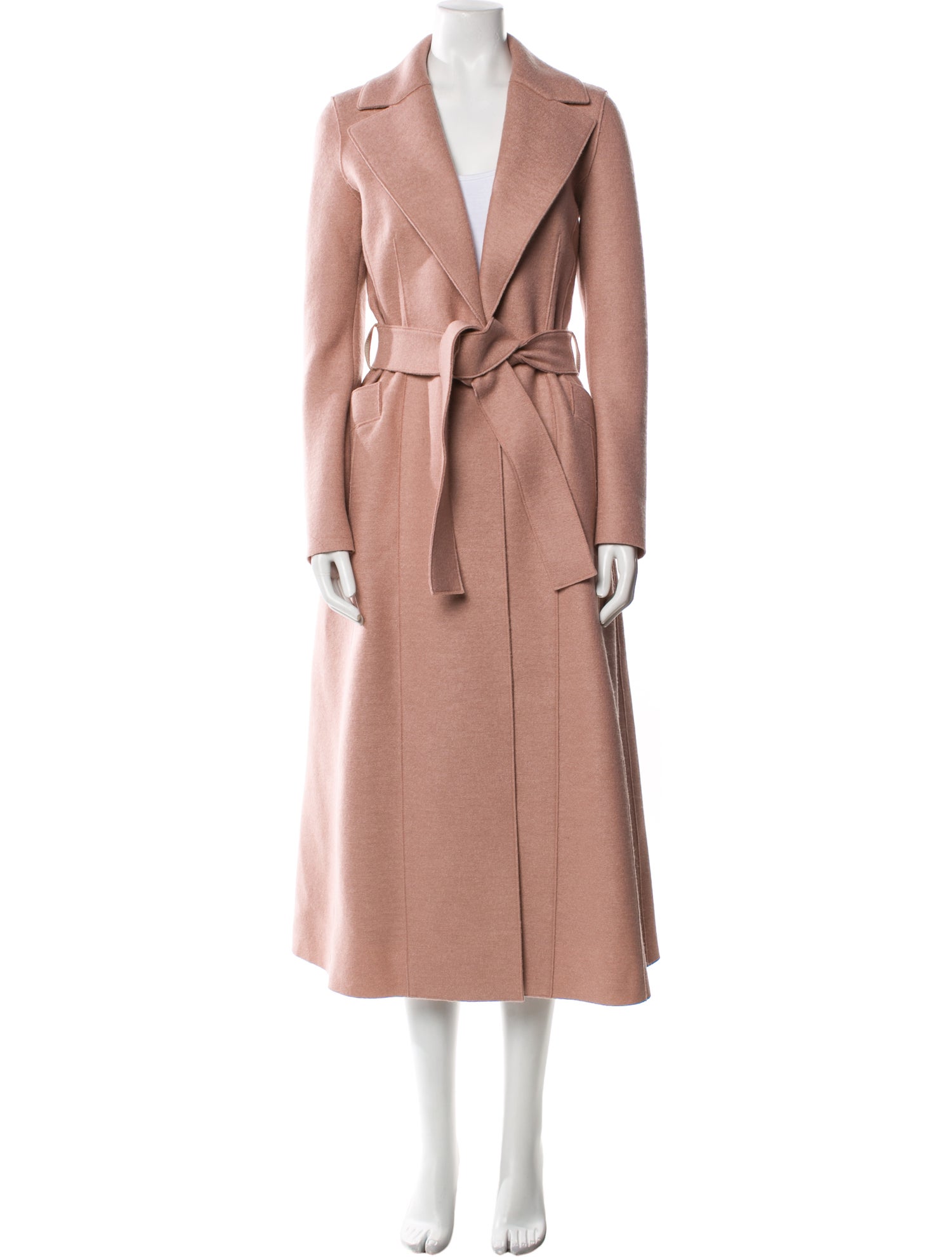 Harris Wharf London Virgin Wool Trench Coat w/ Tags