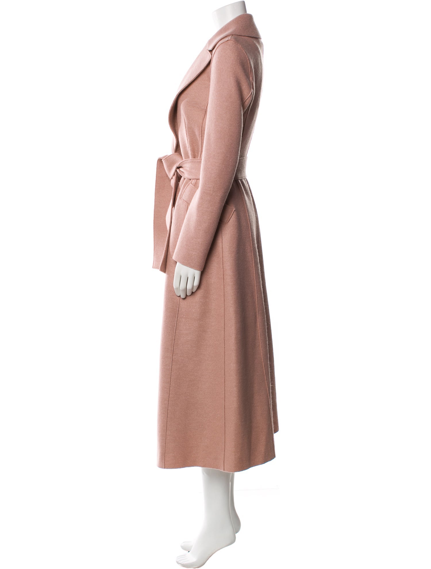 Harris Wharf London Virgin Wool Trench Coat w/ Tags