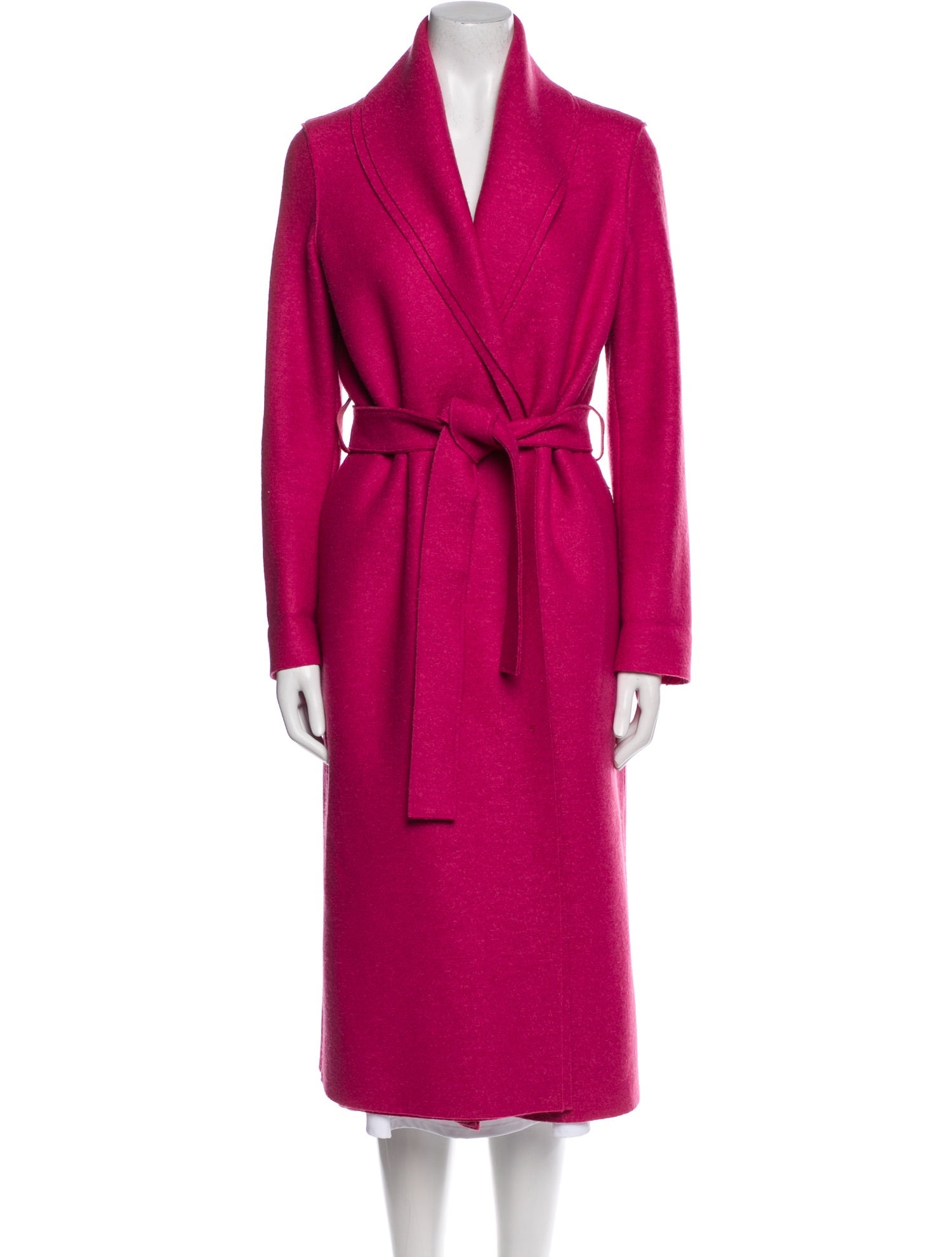 Harris Wharf London Virgin Wool Trench Coat