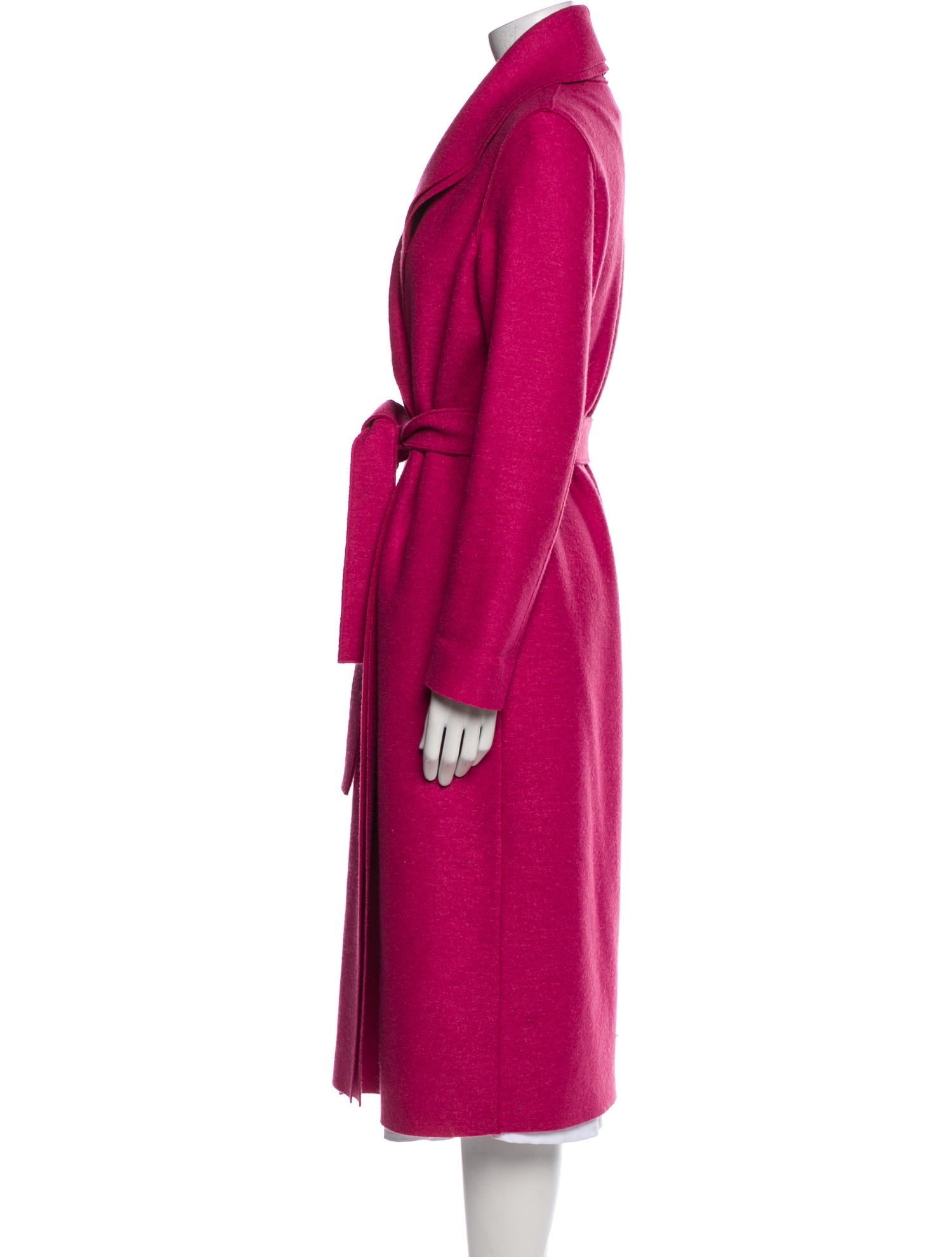 Harris Wharf London Virgin Wool Trench Coat