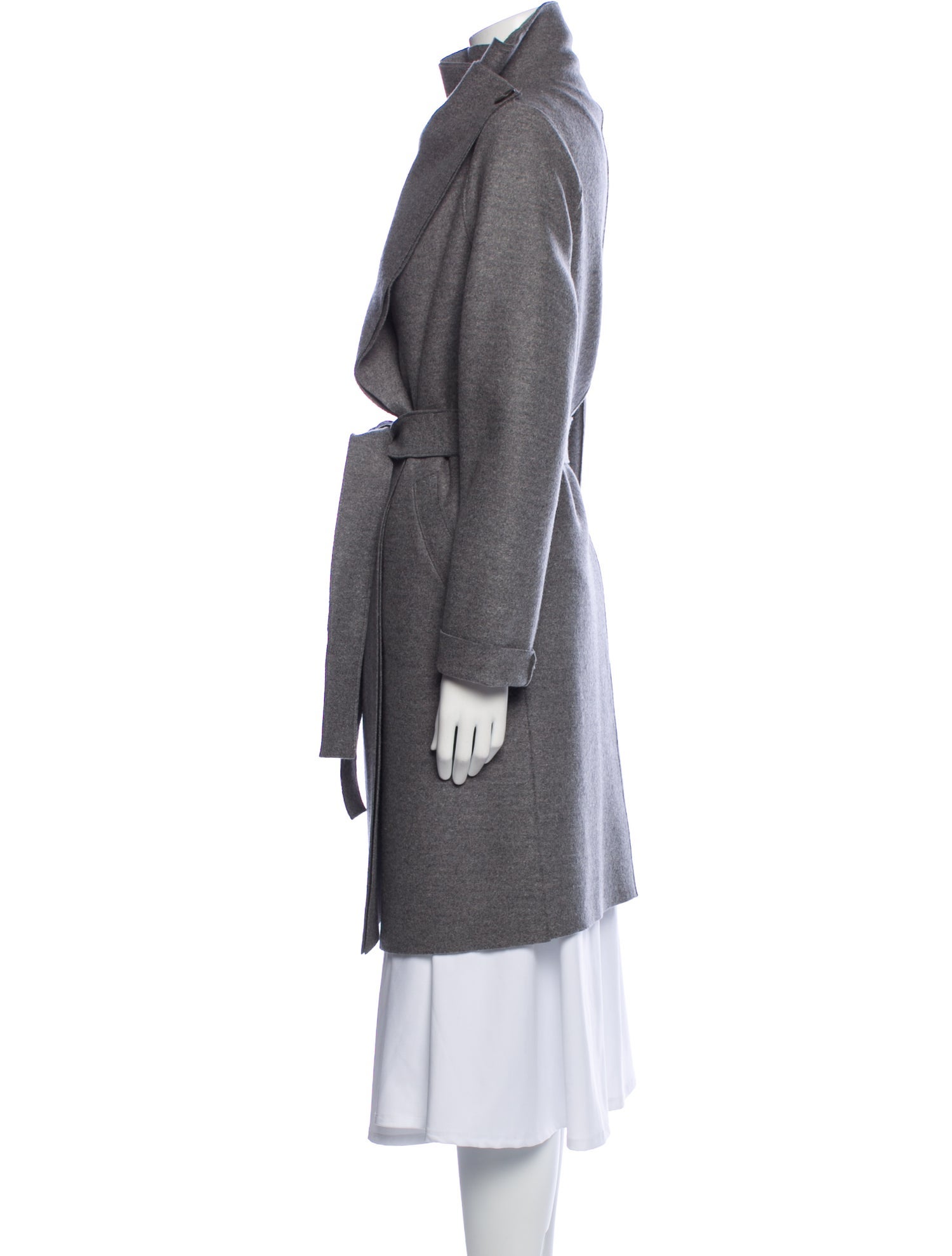 Harris Wharf London Virgin Wool Coat