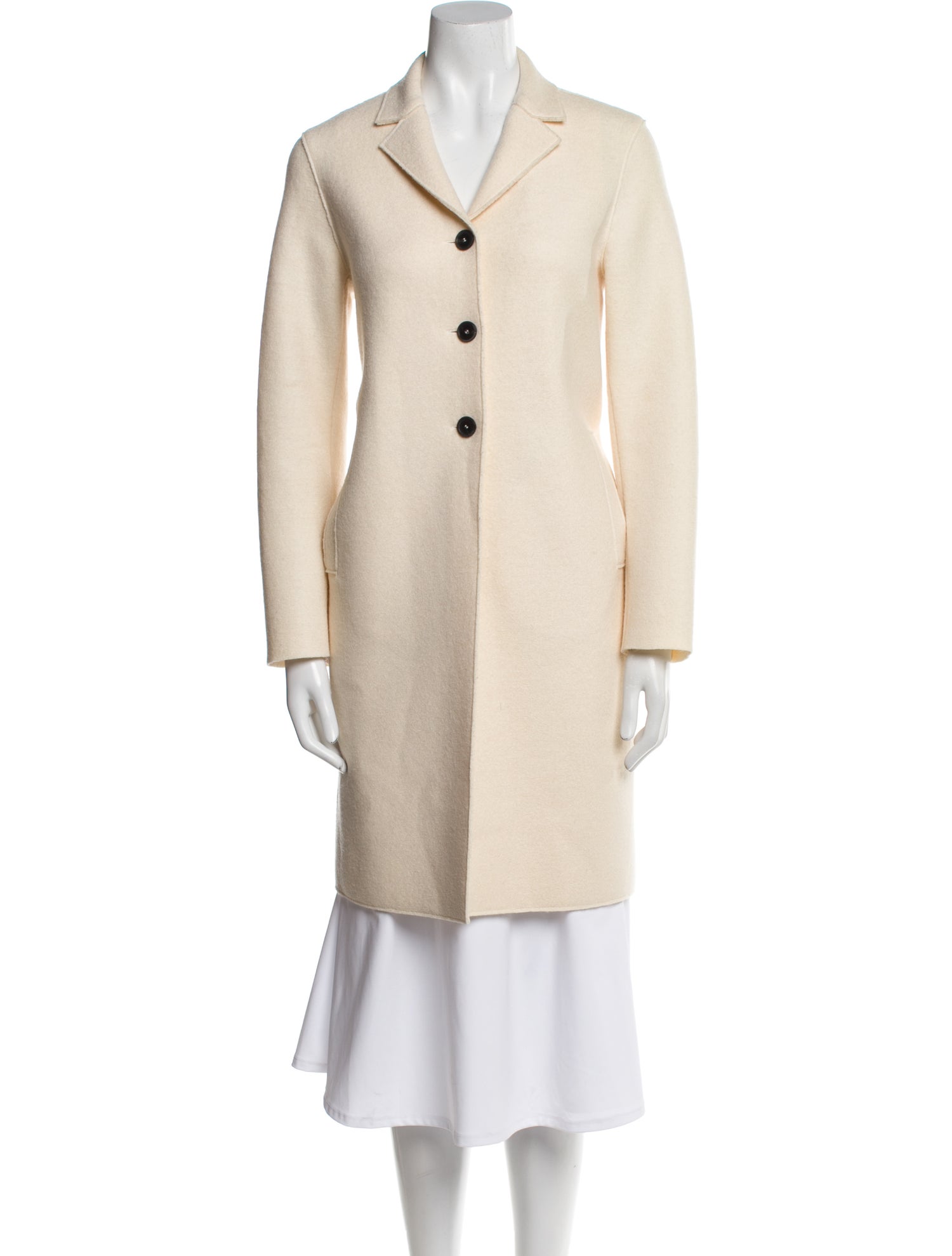 Harris Wharf London Virgin Wool Coat