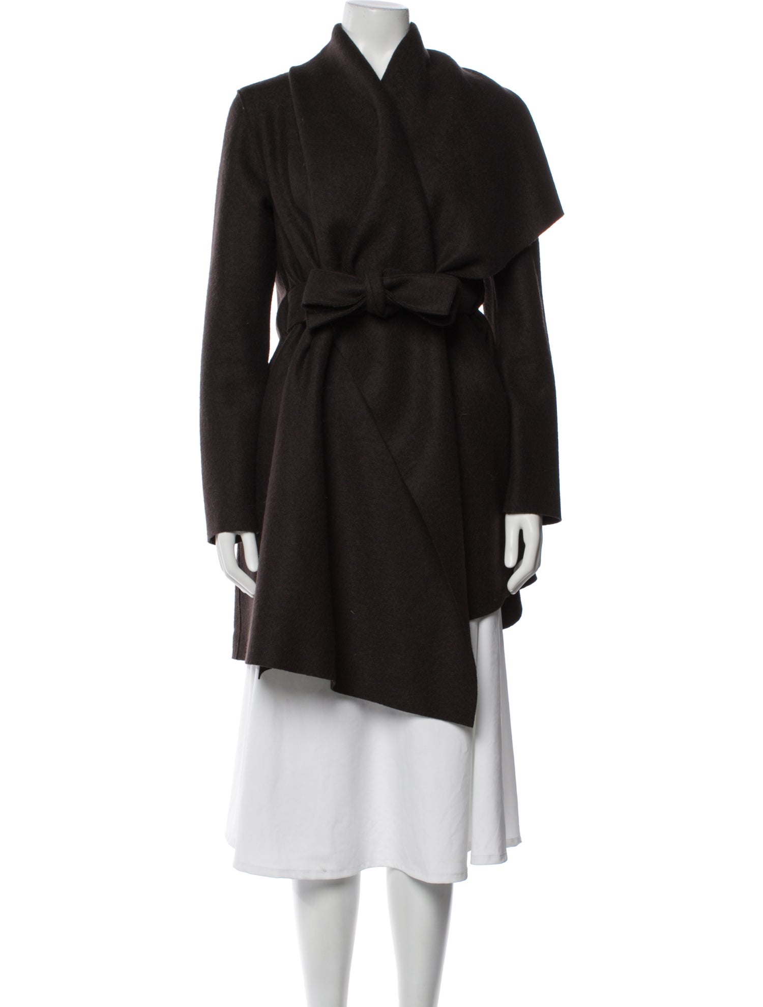 Harris Wharf London Faux Fur Coat