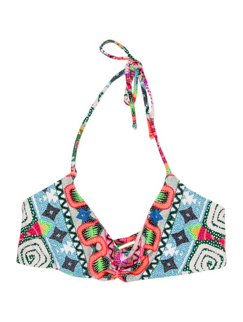 Mara Hoffman Printed Top Blue