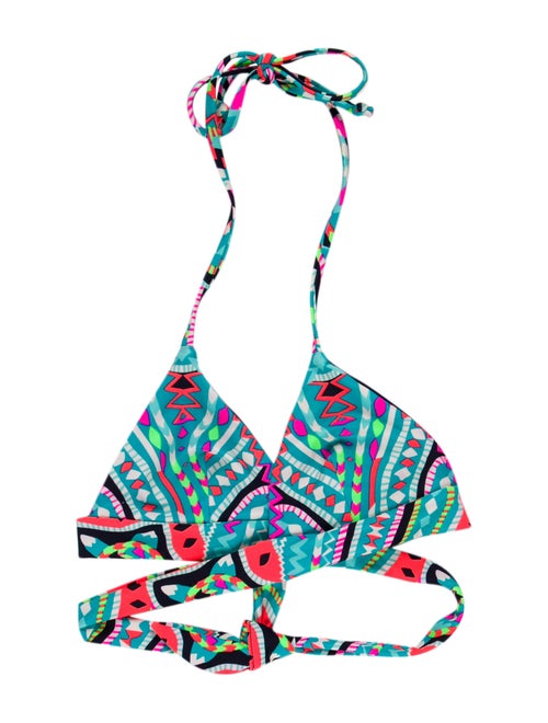 Mara Hoffman Printed Top Green