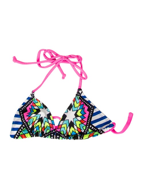 Mara Hoffman Printed Top Blue