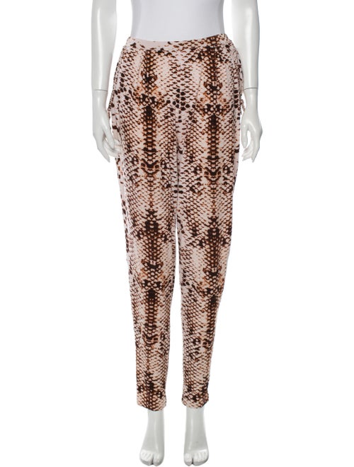 Mara Hoffman Animal Print Skinny Leg Pants