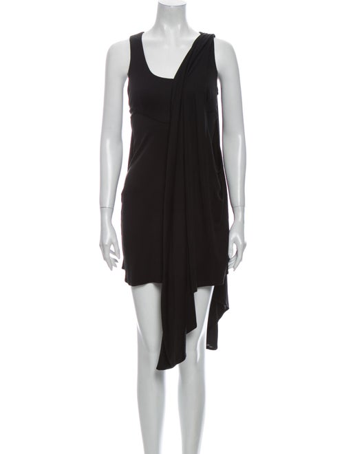 Mara Hoffman Silk Mini Dress Black