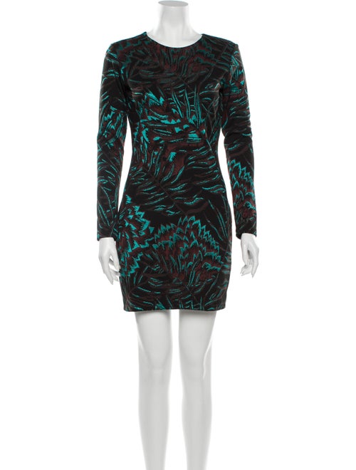 Mara Hoffman Printed Mini Dress Black
