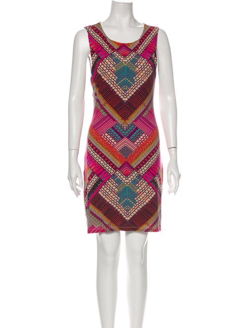 Mara Hoffman Printed Mini Dress Pink