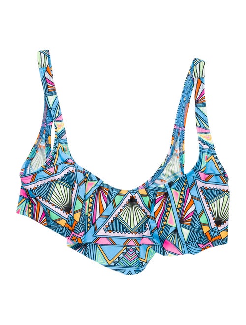 Mara Hoffman Printed Top Blue