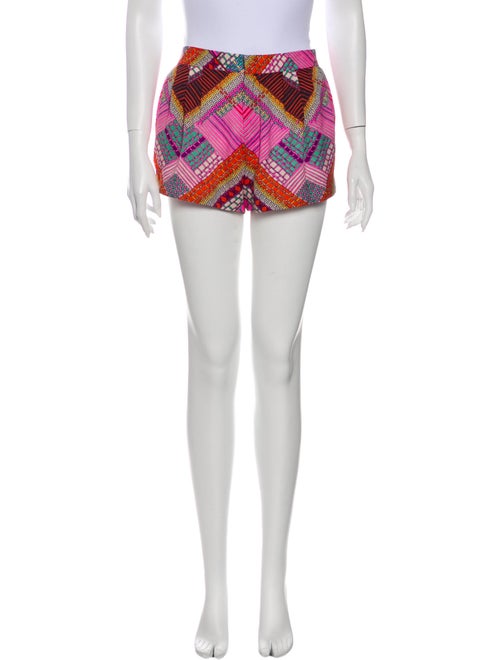Mara Hoffman Printed Mini Shorts Pink