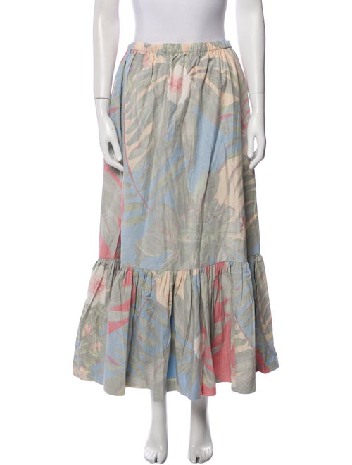 Mara Hoffman Printed Midi Length Skirt