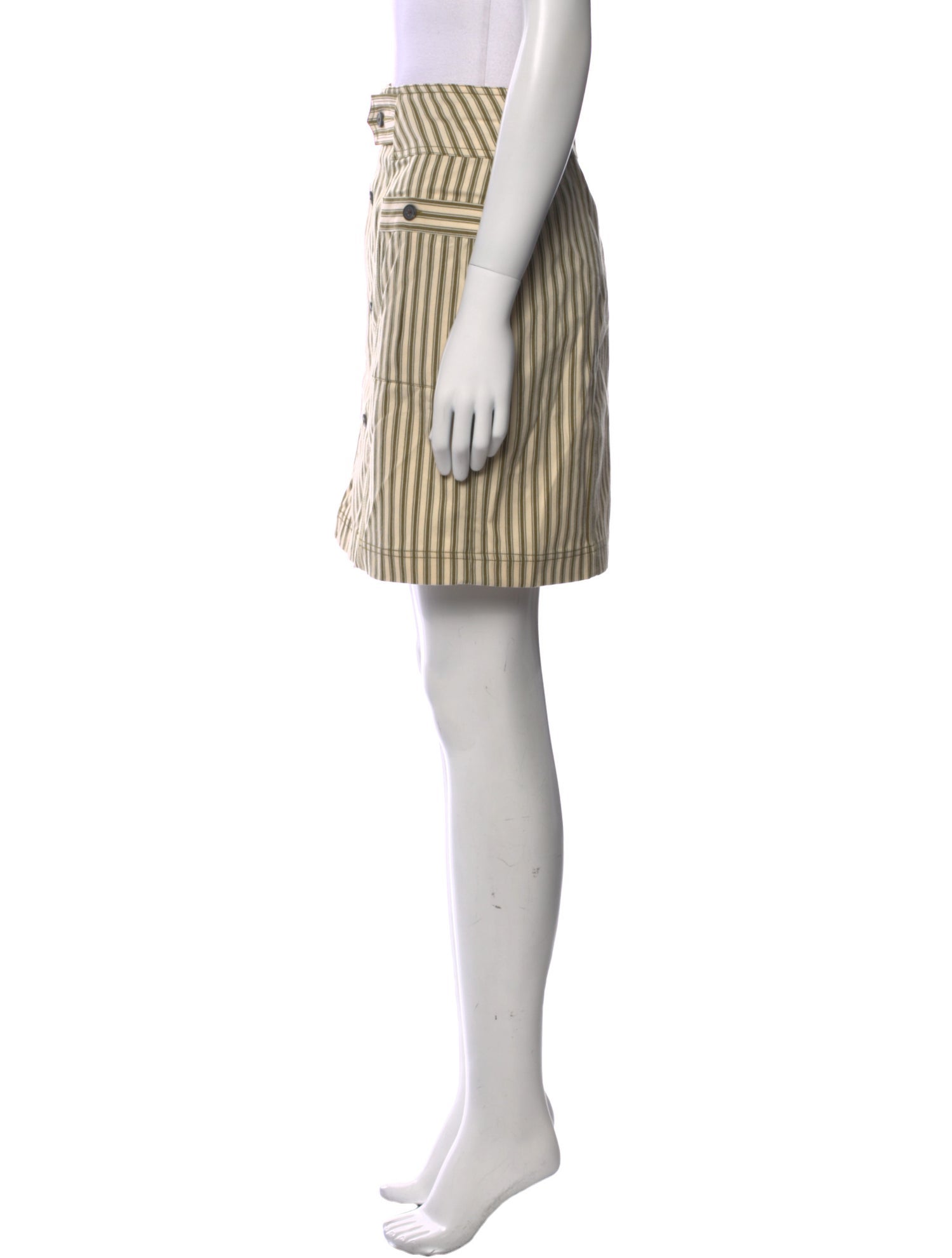 Mara Hoffman Striped Mini Skirt