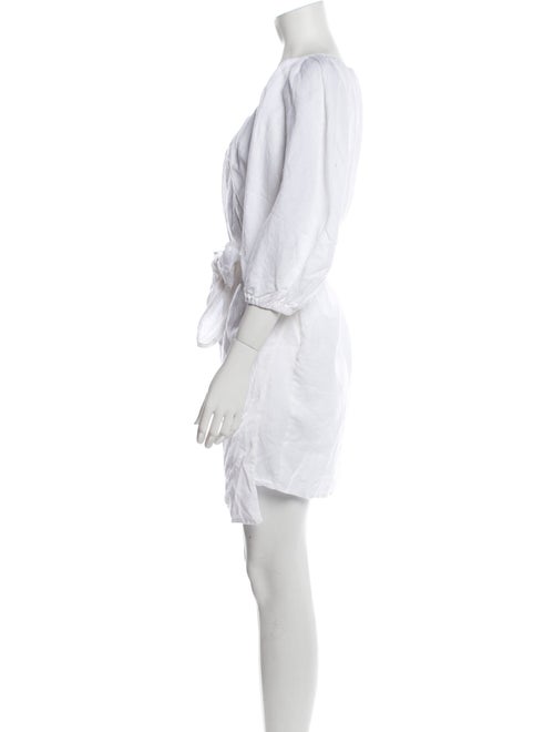 Mara Hoffman V-Neck Mini Dress