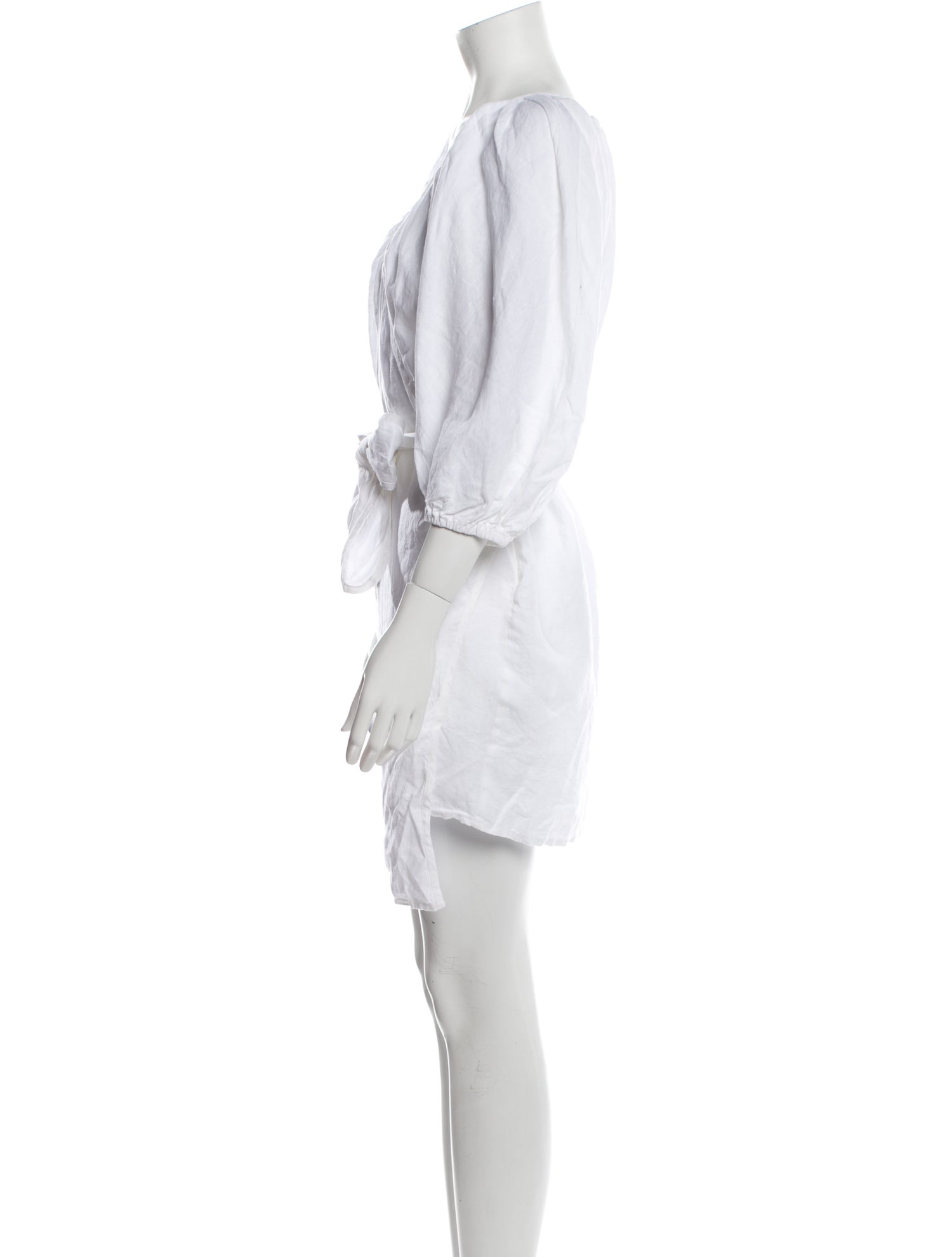 Mara Hoffman V-Neck Mini Dress