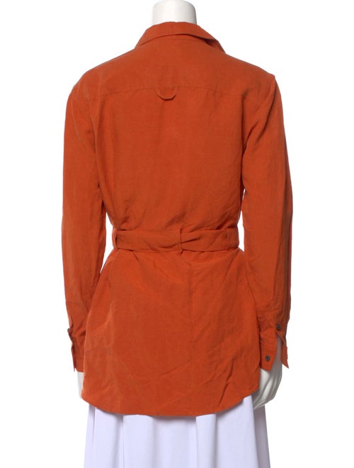 Mara Hoffman Long Sleeve Button-Up Top