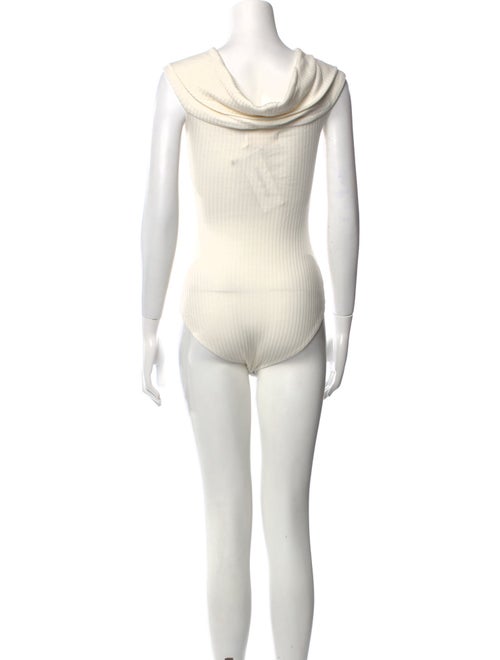 Mara Hoffman Cowl Neck Sleeveless Bodysuit