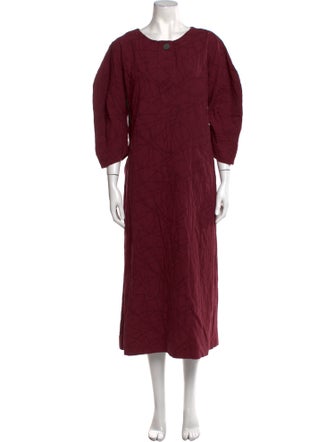 Mara Hoffman Scoop Neck Long Dress