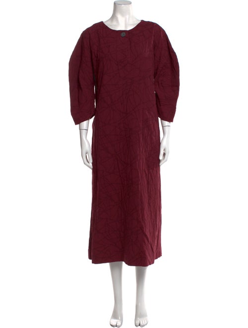 Mara Hoffman Scoop Neck Long Dress