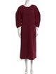 Mara Hoffman Scoop Neck Long Dress