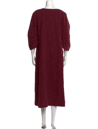 Mara Hoffman Scoop Neck Long Dress