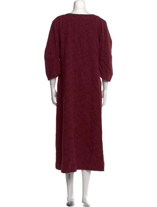 Mara Hoffman Scoop Neck Long Dress