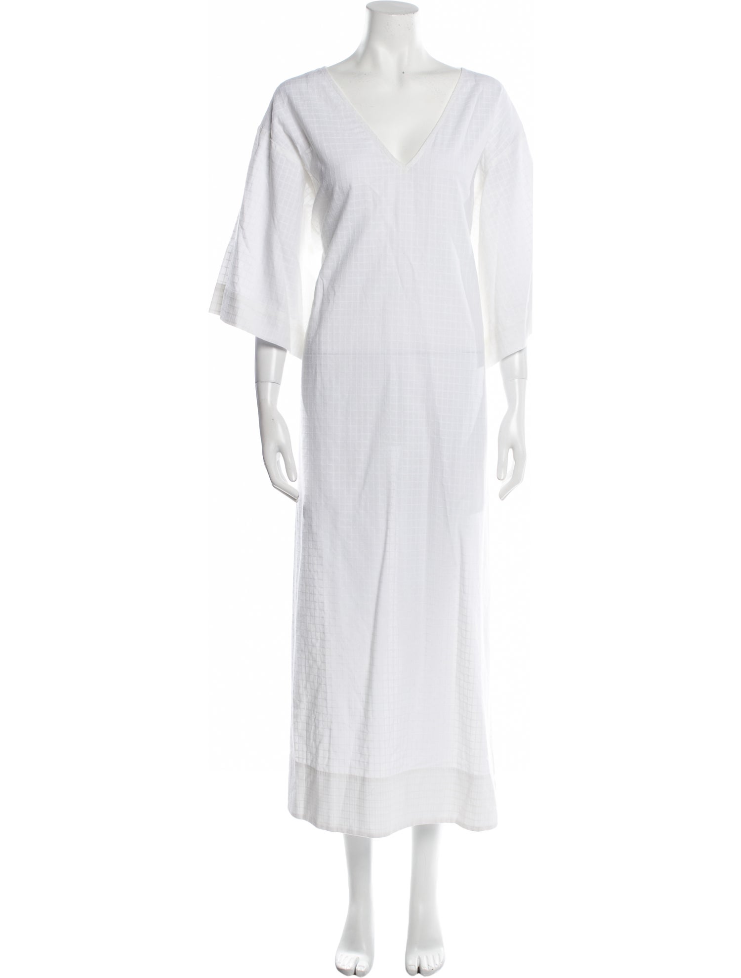 Mara Hoffman V-Neck Long Dress