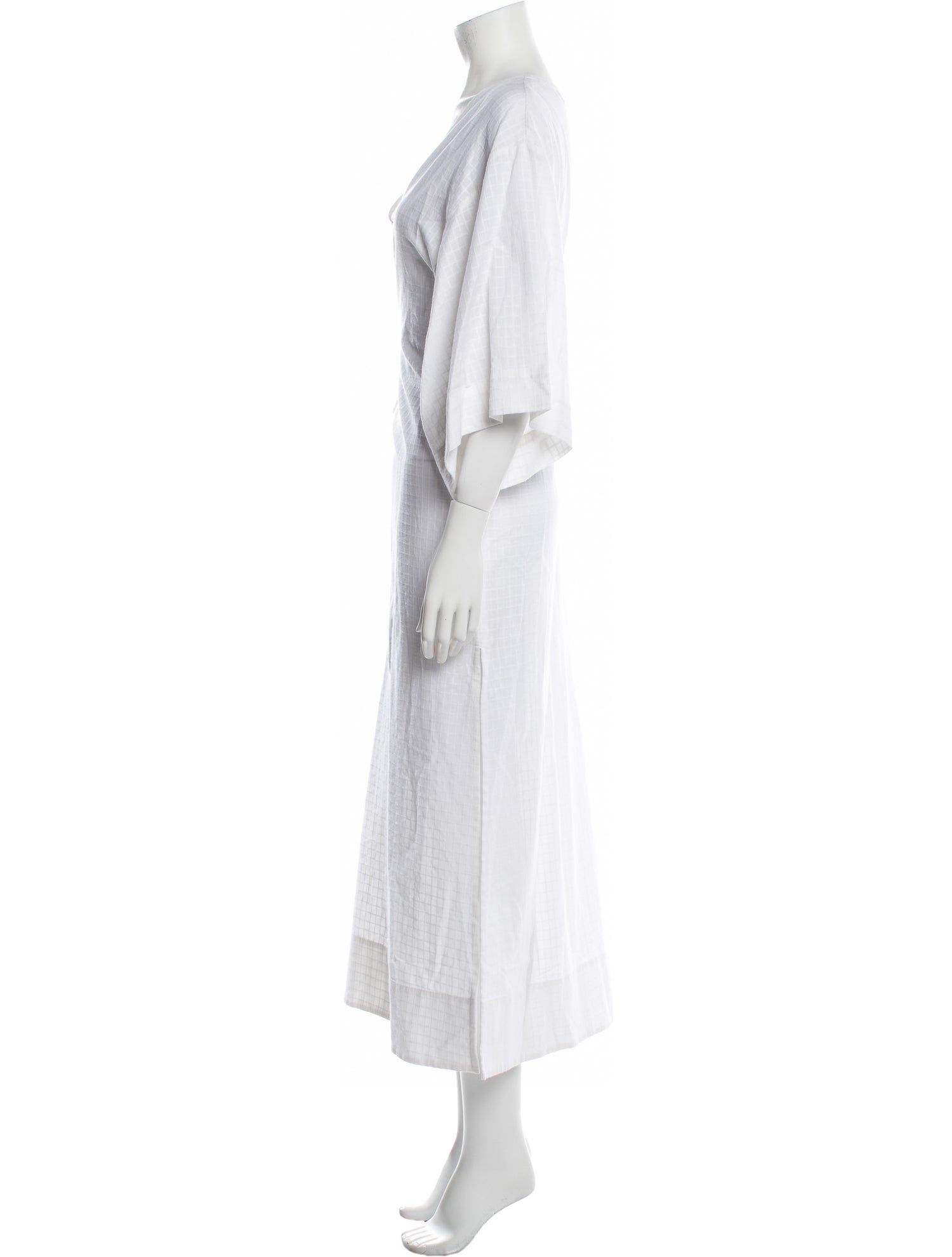 Mara Hoffman V-Neck Long Dress