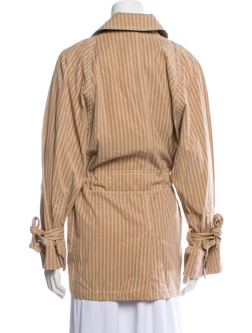 Mara Hoffman Striped Trench Coat